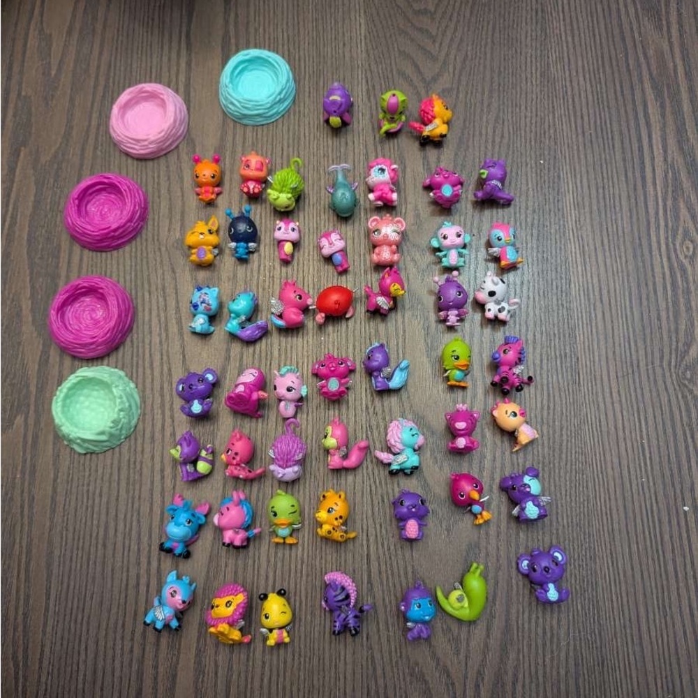 Colorful Hatchimals Figurine Set for Kids